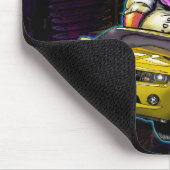Tapis De Souris RS jaune Mousepad de Chevy Camaro (Coin)