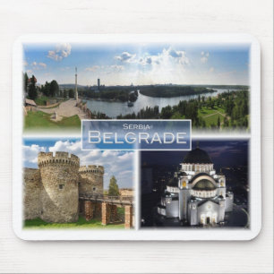 Tapis De Souris RS Serbie - Belgrade -