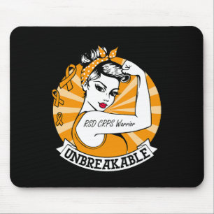 Tapis De Souris RSD CRPS Guerrier Indestructible RSD RCPS Sensibil