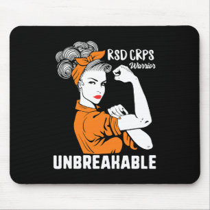 Tapis De Souris Rsd Crps Sensibilisation Guerrier Complexe Régiona