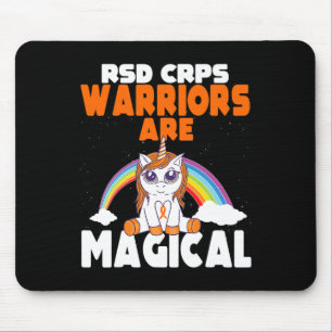 Tapis De Souris RSD CRPS Sensibilisation Orange Ribbon Cute Magiqu