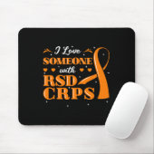 Tapis De Souris RSDCRPS Complexe orange Syndrome régional de doule (Avec souris)