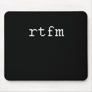 TAPIS DE SOURIS RTFM