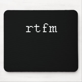 TAPIS DE SOURIS RTFM