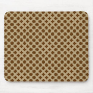 Tapis De Souris Ruban Brown de trèfle par Kenneth Yoncich