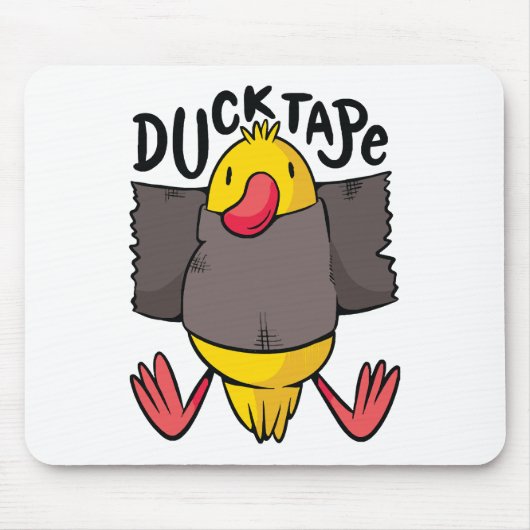 Tapis De Souris Ruban Canard Drôle (Devant)