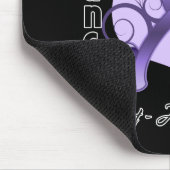 Tapis De Souris Ruban cardiaque - Sensibilisation aux lymphomes de (Coin)