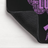 Tapis De Souris Ruban de sensibilisation à l'épilepsie (Coin)