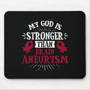 Tapis De Souris Ruban de sensibilisation - Aneurysme cérébral