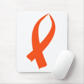 Tapis De Souris Ruban de sensibilisation (orange) (Avec souris)