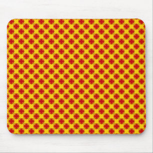 Tapis De Souris Ruban de trèfle rouge par Kenneth Yoncich