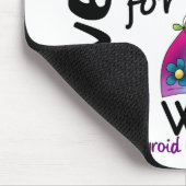 Tapis De Souris Ruban d'usage du cancer de la thyroïde I pour mon (Coin)