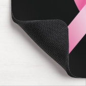 Tapis De Souris Ruban rose - conscience de cancer du sein (Coin)