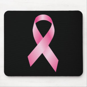 Tapis De Souris Ruban rose - conscience de cancer du sein