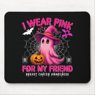 Tapis De Souris Ruban rose contre le cancer du sein pour un ami fa