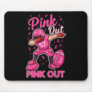 Tapis De Souris Ruban Rose de Sensibilisation au Cancer du Sein Fo
