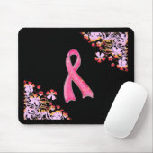 Tapis De Souris Ruban rose Mousepad (Avec souris)