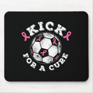 Tapis De Souris Ruban Rose Pour Une Guérison Sensibilisation Au Ca