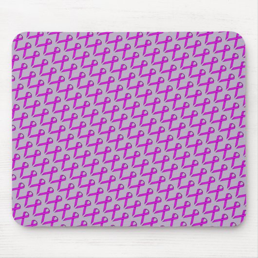Tapis De Souris Ruban standard violet par Kenneth Yoncich (Devant)