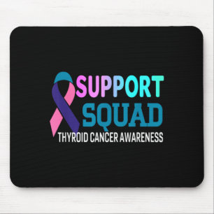 Tapis De Souris Ruban Suprt Squad Sensibilisation au cancer de la