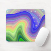 Tapis De Souris Rubans d'arc-en-ciel (Avec souris)
