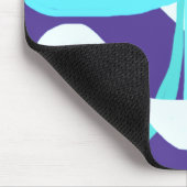 Tapis De Souris Rubans de Bleu (Coin)