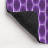 Tapis De Souris Rubans métalliques violets profonds Mousepad (Coin)