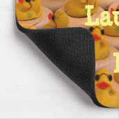 Tapis De Souris Rubber Ducks Love Laugh Pardonne Inspirational (Coin)