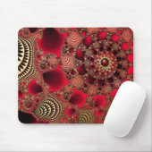 Tapis De Souris Rubies & Gold Mousepad (Avec souris)