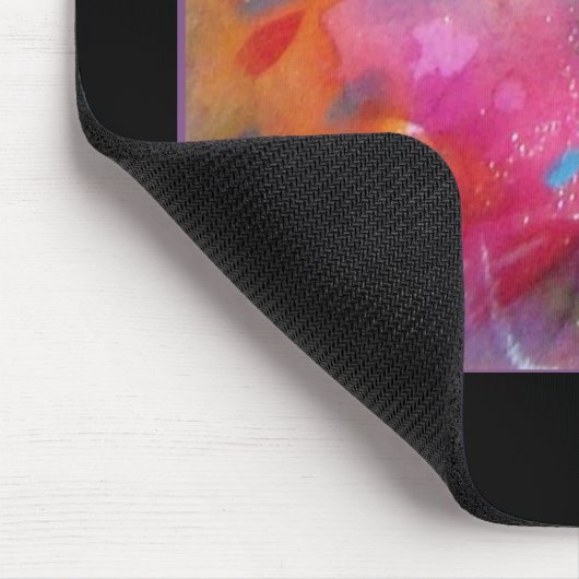 TAPIS DE SOURIS RUBY ABSTRAIT (Coin)