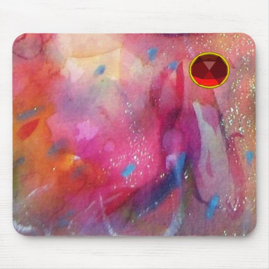 TAPIS DE SOURIS RUBY ABSTRAIT (Devant)