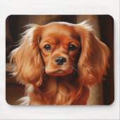 Tapis De Souris Ruby Cavalier King Charles Spaniel (Devant)