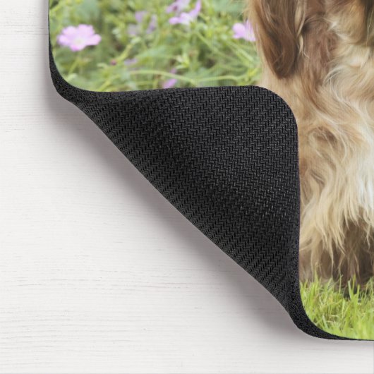 Tapis De Souris Ruby Cavalier King Charles Spaniel dans l'herbe (Coin)