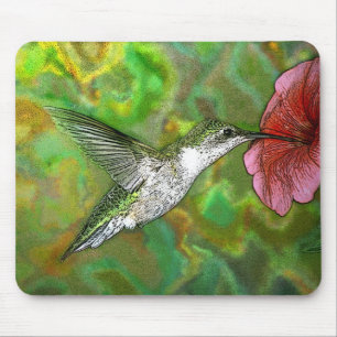 Tapis De Souris Ruby-throated-Hummingbird-4219-2