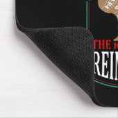 Tapis De Souris Rudolph le Renne à Viande Rouge (Coin)