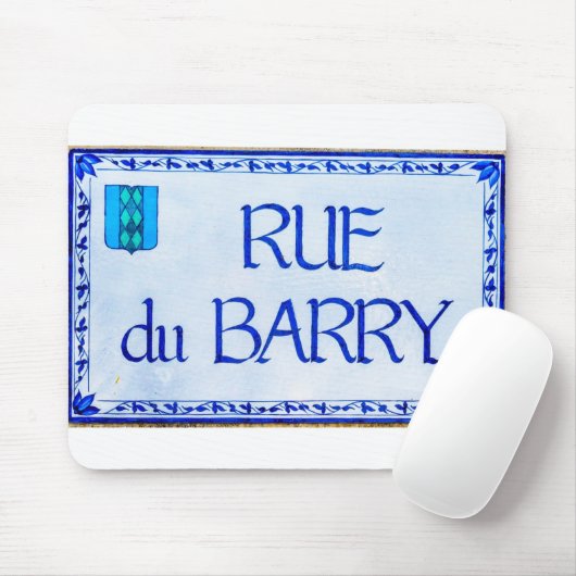 Tapis De Souris Rue du Barry (Avec souris)