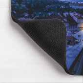 Tapis De Souris Rue du soir à Prague (Coin)