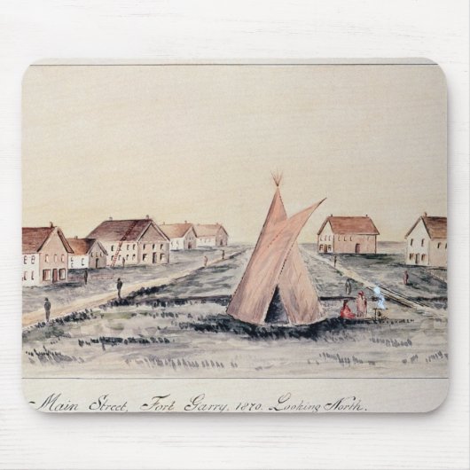 Tapis De Souris Rue principale, fort Gary (Devant)