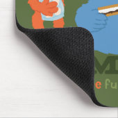 Tapis De Souris Rue Sésame | Camping Est S'more Amusant Avec Les A (Coin)