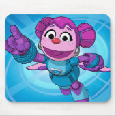 Tapis De Souris Rue Sésame | Mécaniciens Abby (Devant)