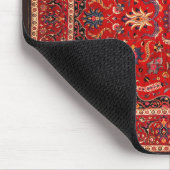 Tapis De Souris Rug perse rouge de Mashhad (Coin)