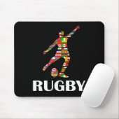 Tapis De Souris Rugby (Avec souris)