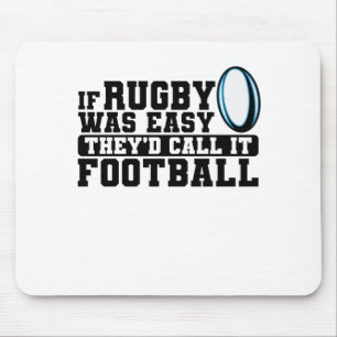 Tapis De Souris Rugby au football