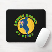 Tapis De Souris Rugby Australie, Wallabies Aussie Aussie Aussie Oi (Avec souris)