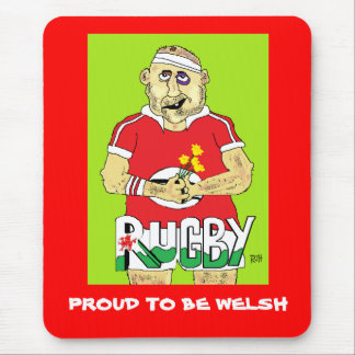 TAPIS DE SOURIS RUGBY MOUSEPAD DE GALLOIS
