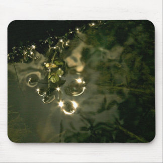 TAPIS DE SOURIS RUISSEAU, INSECTE ET JEU DE SOLEIL