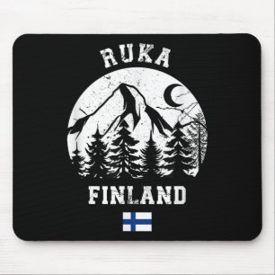 Tapis De Souris Ruka Kuusamo Finlande Station de ski Rukatunturi A