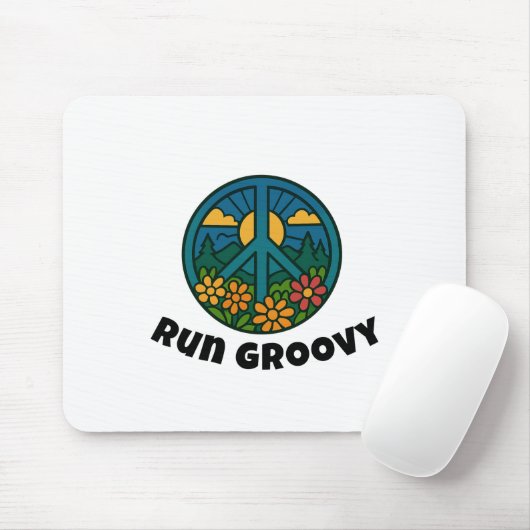 Tapis De Souris Run Groovy (Avec souris)