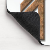 Tapis De Souris Rune viking - chance - rouille (Coin)