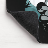 Tapis De Souris Running From My Dark Thoughts Funny Raccoon Hallow (Coin)